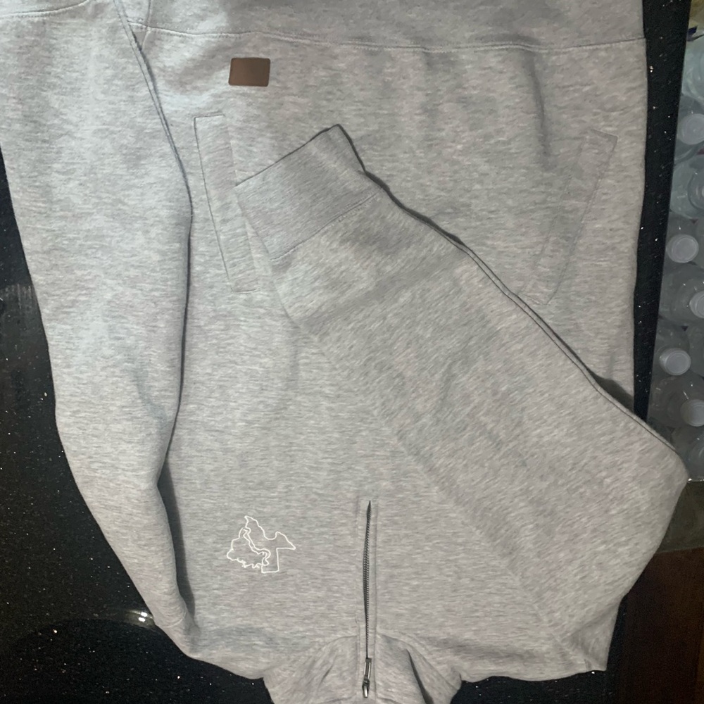 Landway grey half zip jacket